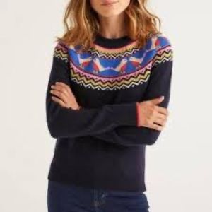 Beautiful Boden holiday sweater, size Small